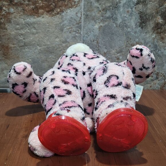Sassy Kitty Cat Build A Bear Leopard Cheetah Plush Pawfect Pink Heart 18” - Picture 4 of 11